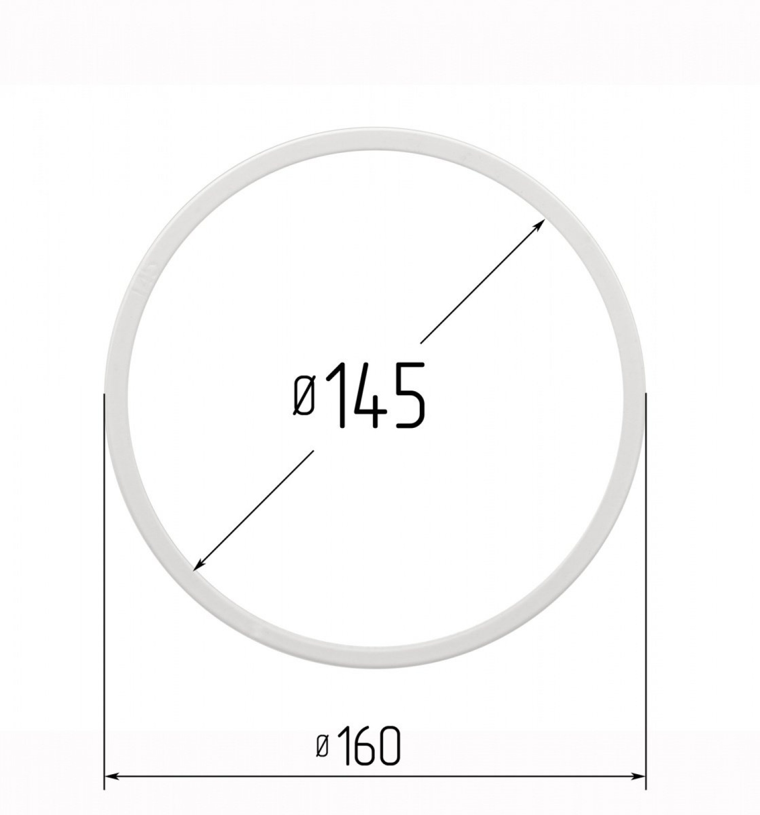 Кольцо монтажное термостойкое OPTIMPLAST d145 мм