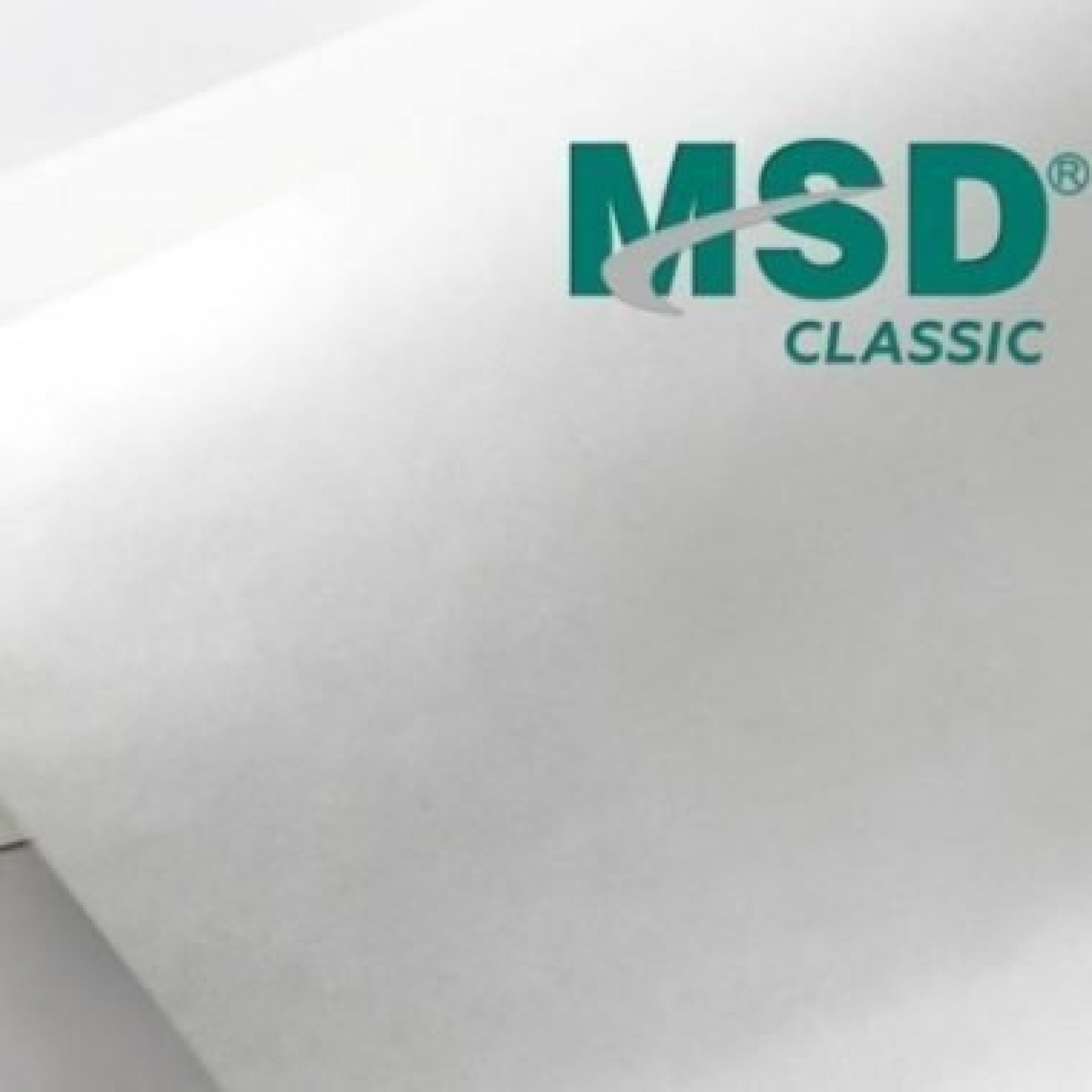 Полотно белое глянцевое 400 - 500 MSD CLASSIC (толщина 0,18 м плотность 230 г/м3)