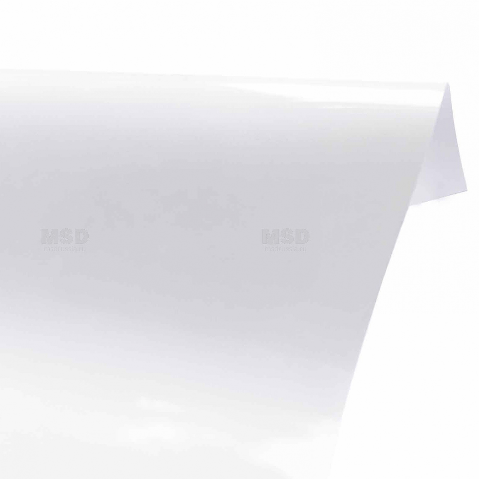 Полотно белое глянцевое 400 - 500 MSD PREMIUM (толщина 0,19 м плотность 250 г/м3)