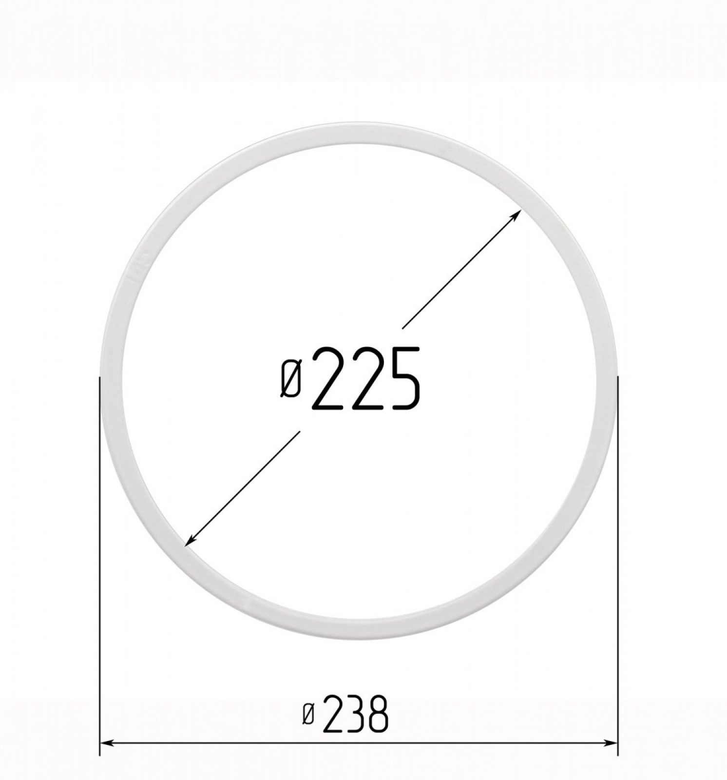 Кольцо монтажное термостойкое OPTIMPLAST d225 мм