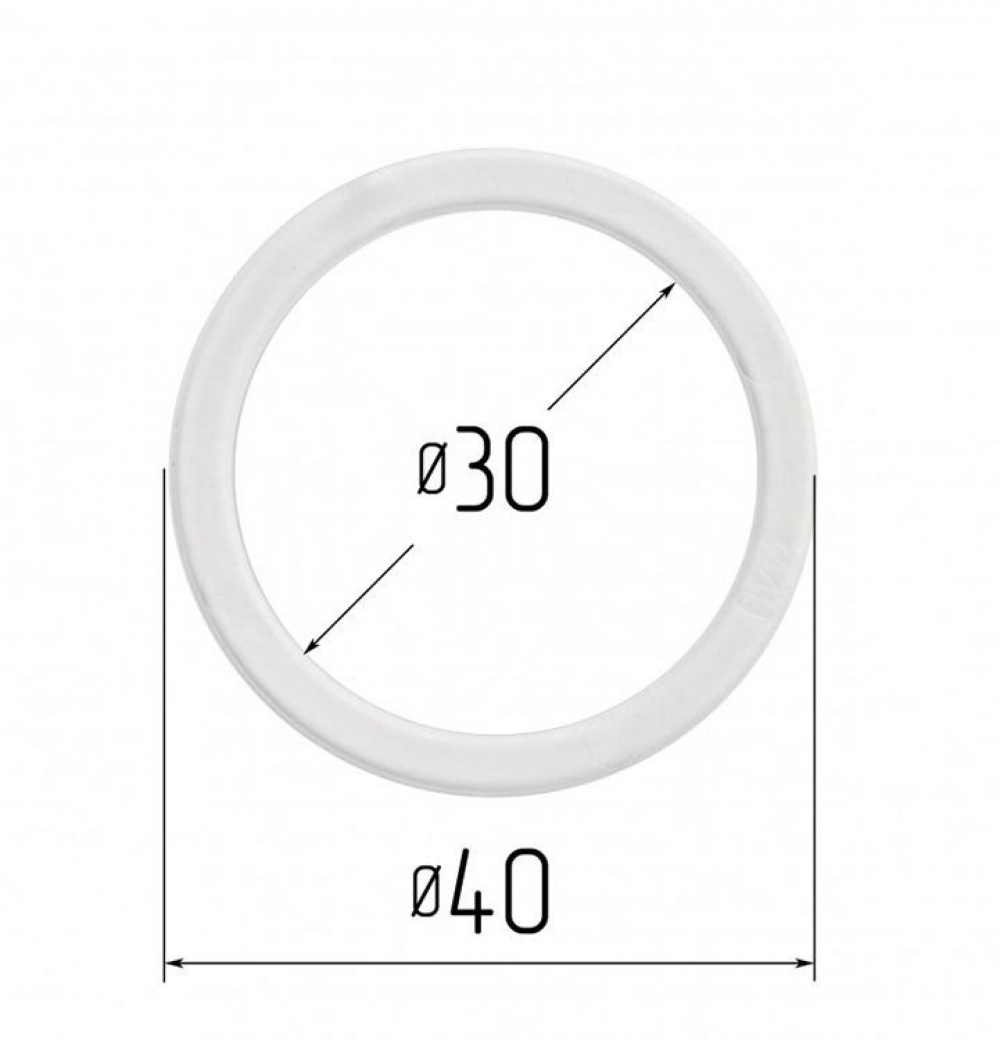 Кольцо монтажное термостойкое OPTIMPLAST d30 мм