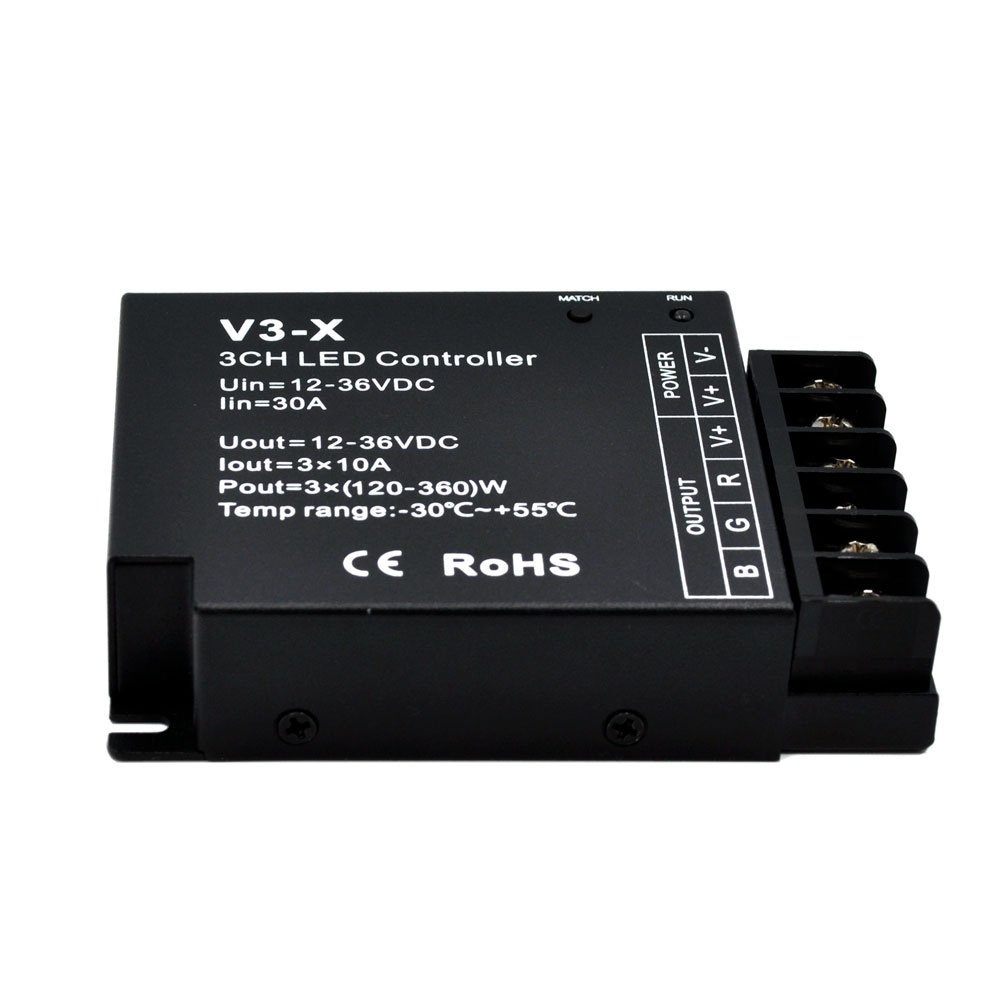 Контроллер W3-X RGB/CCT/DIM 12/24V, 366/732W