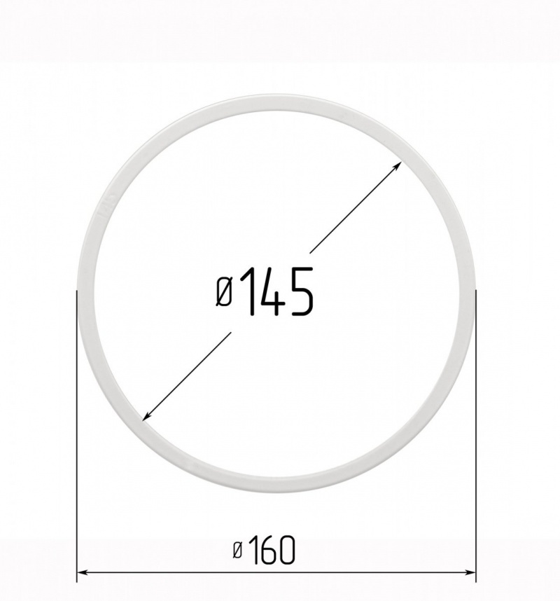Кольцо монтажное термостойкое OPTIMPLAST d145 мм