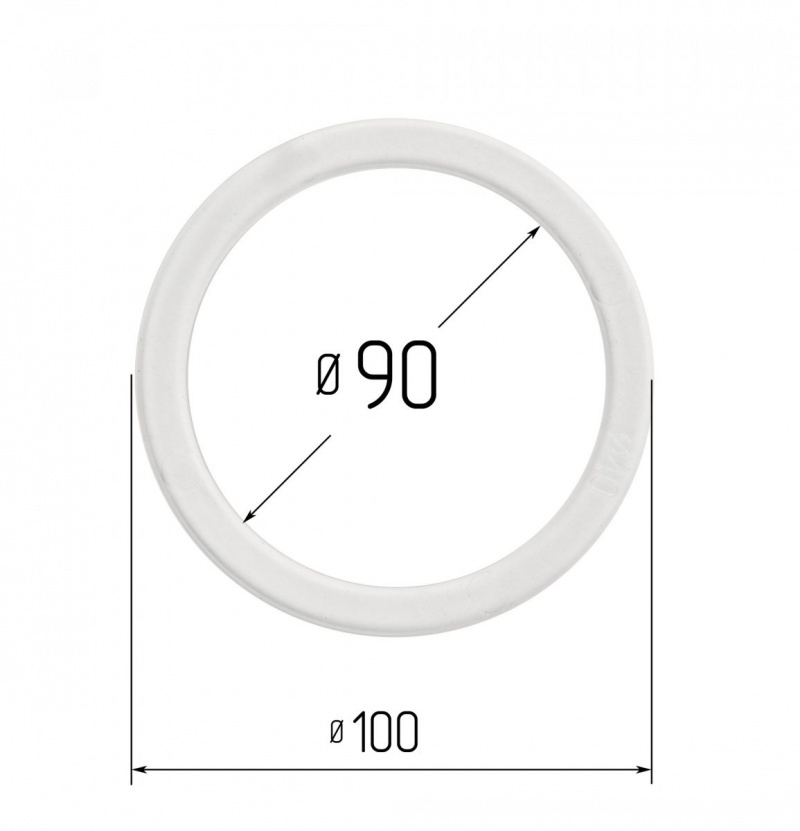 Кольцо монтажное термостойкое ART FOLIO d90 мм 
