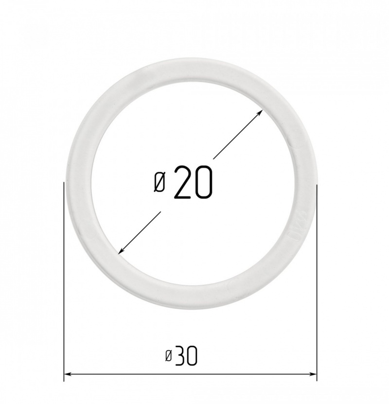 Кольцо монтажное термостойкое ART FOLIO d20 мм 